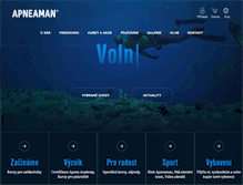 Tablet Screenshot of apneaman.cz
